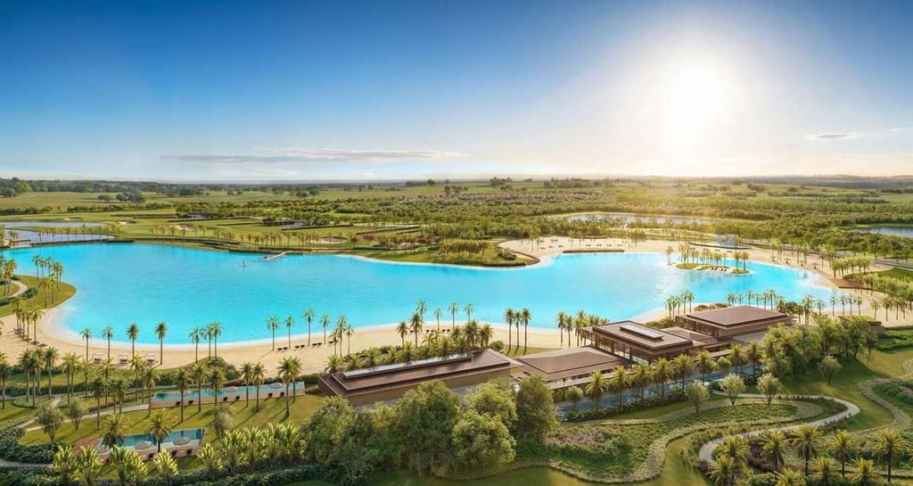 Heritage Riviera, vista panorâmica da lagoa